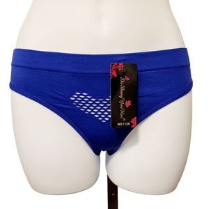 2/$20 Brand new blue heart T-backs underwear panties